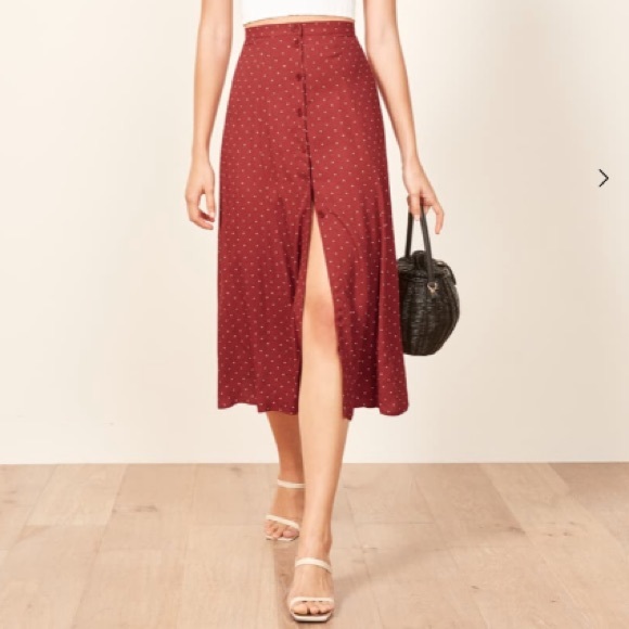 Reformation Dresses & Skirts - Reformation Hermosa skirt